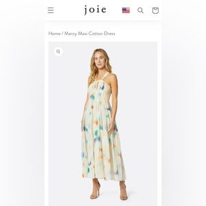 Joie MARCY MAXI COTTON DRESS [BNWT]